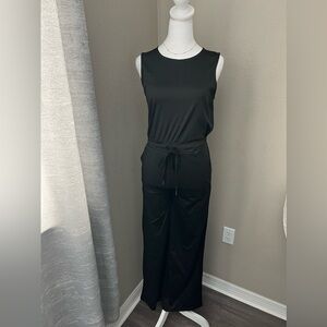 Size small, black, jumpsuit